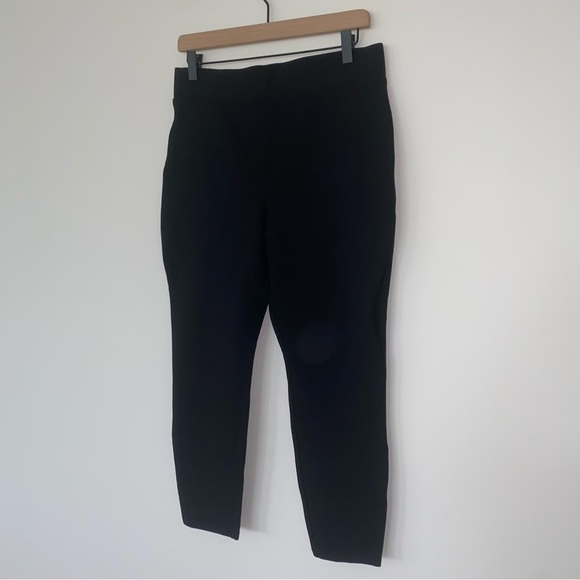 Quince Women's Ultra Stretch Ponte Skinny Pants Black Large Petite Office - Picture 4 of 11